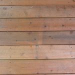New wood with marks from lumber yard